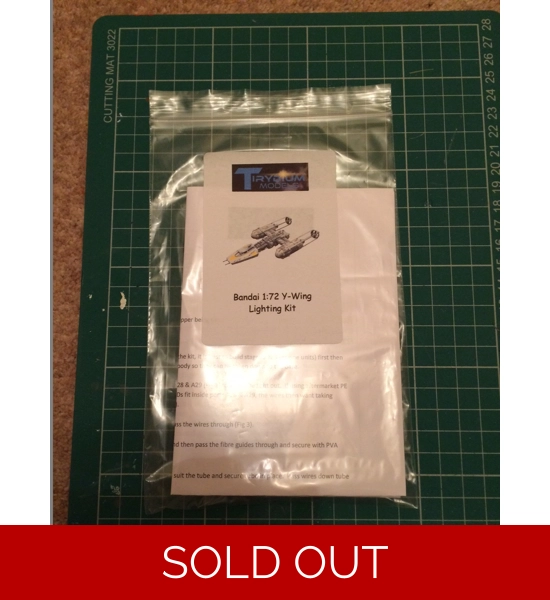 Y-Wing Lighting Kit for Bandai 1:72 Kit Y-Wing Lighting Kit for Bandai 1:72 Kit